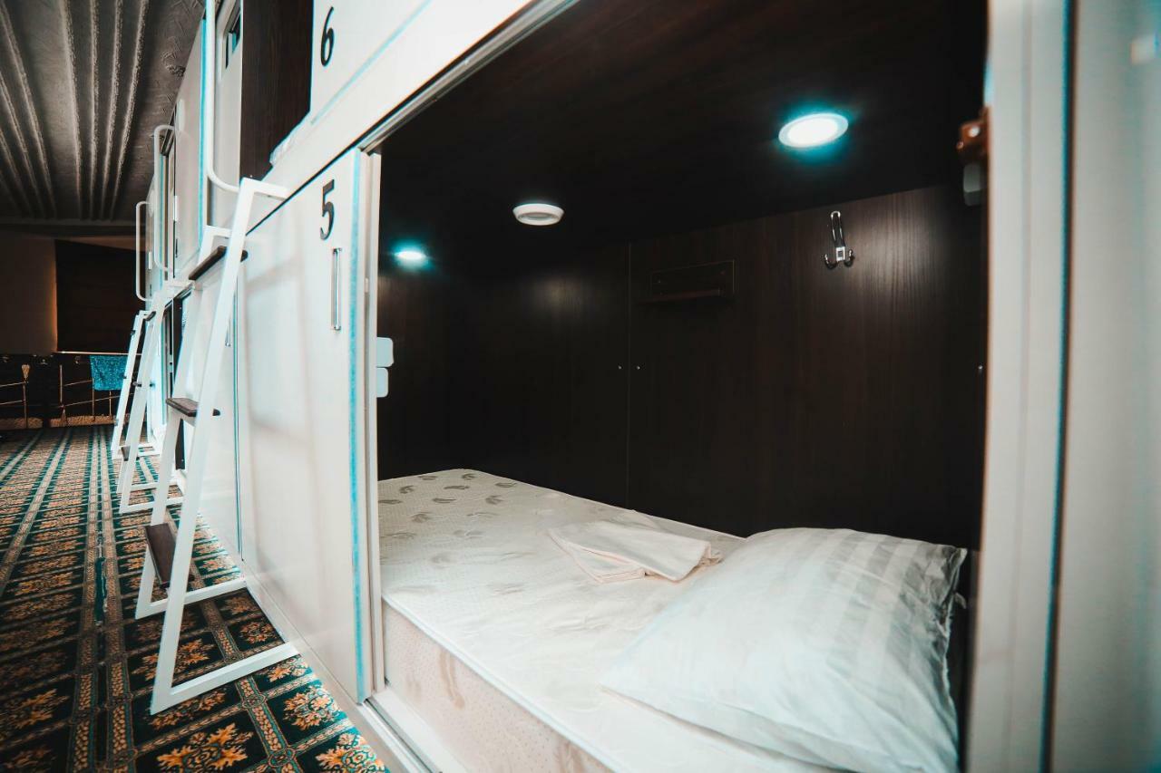 Capsule Hotel Technocave Бишкек Экстерьер фото